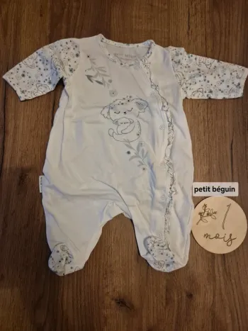 Pyjamas été fille 1 mois
