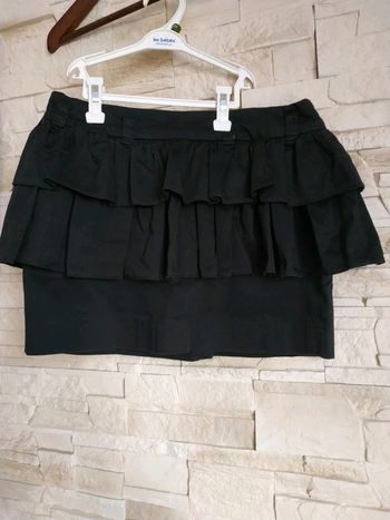 Jupe femme noire sismix 34 comme neuve