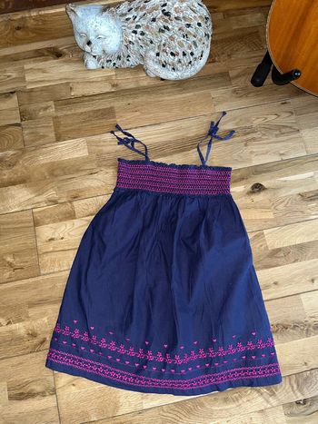 Robe bleu mauve du pareil au même 104 cm/4ans