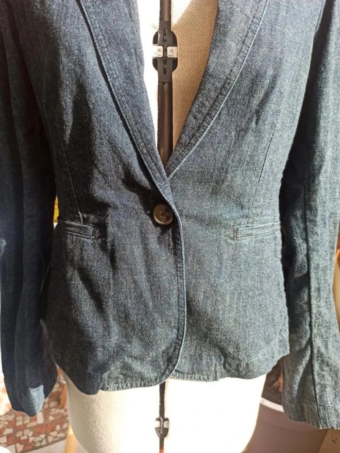 Veste blazer jean Levi's M - photo numéro 2