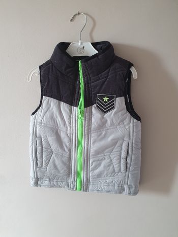 Doudoune sans manches 18 mois