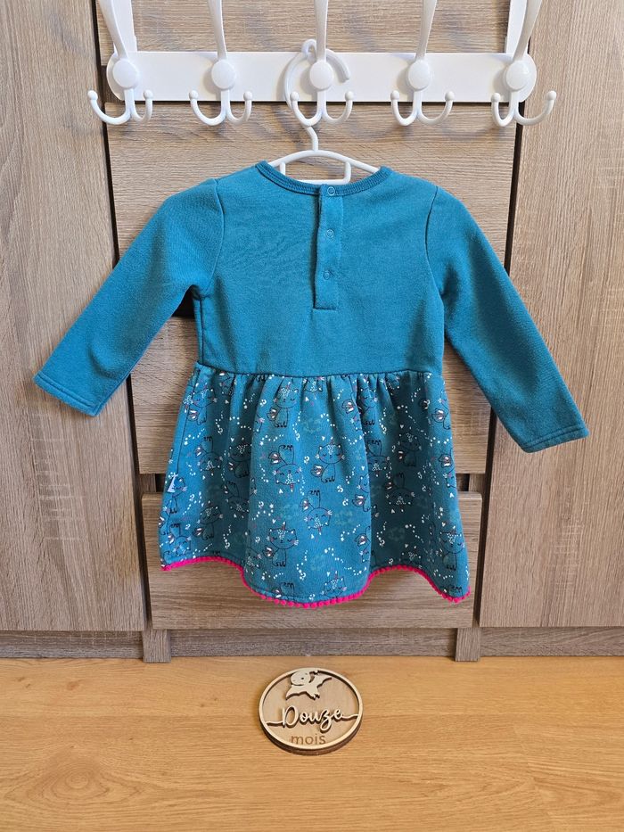Vêtement Bébé Fille - Ensemble Robe et legging - Petit Béguin - 12 mois 80 cm - photo numéro 6