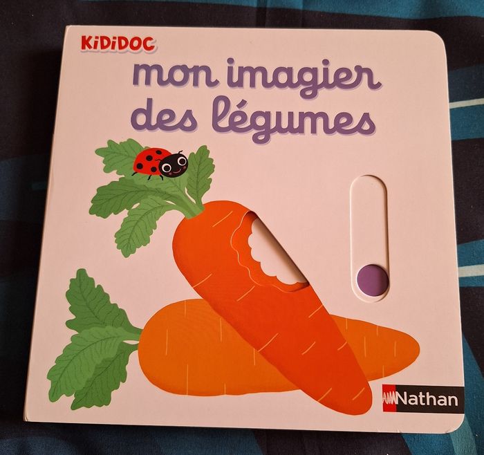 Livre Kididoc "Mon Imagier des légumes"