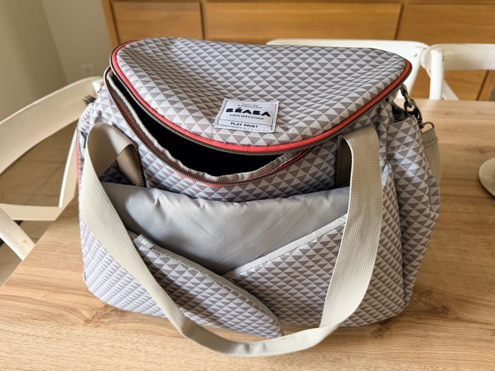 Sac à langer Beaba Sydney Gris imprimé