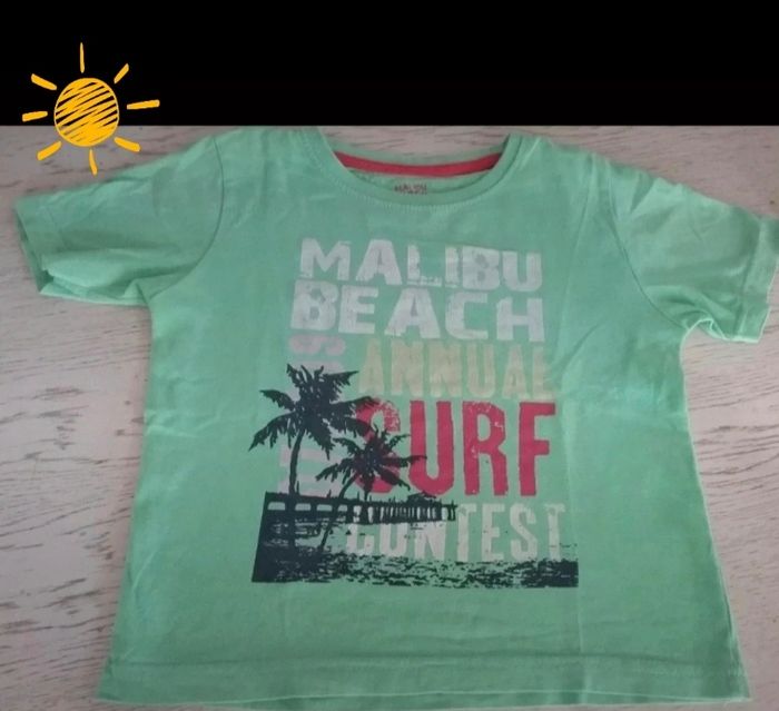 Joli tee shirt vert 🏝