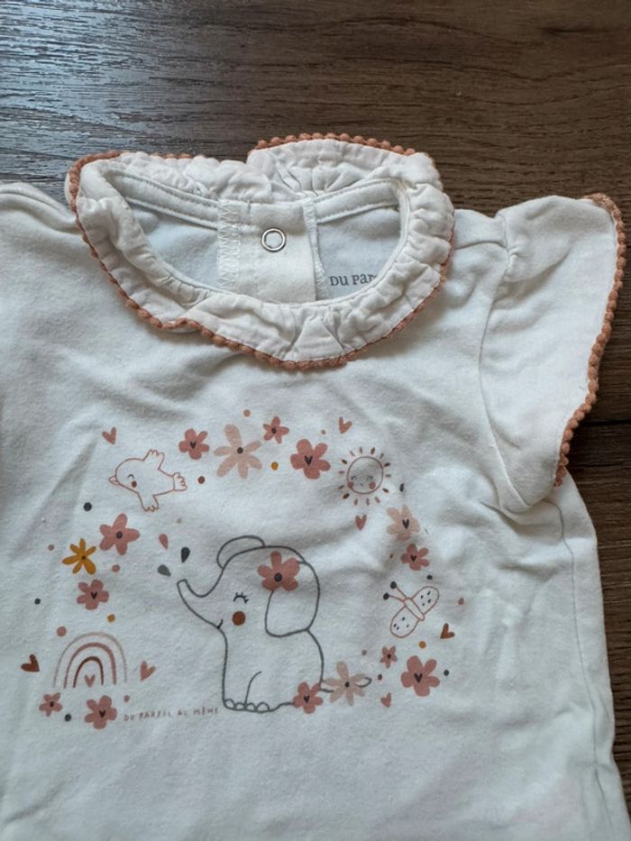 Robe et bodie du pareil au même 12 mois - photo numéro 5