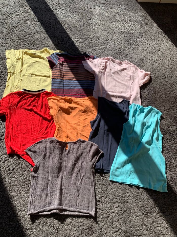 Lot de t-shirts fille - photo numéro 2