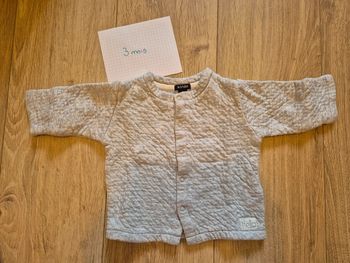 Gilet gris Kiabi
