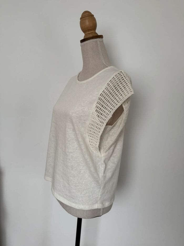 Maillot t-shirt top Camiseta Maglietta Swimsuit Maglia manches camisa blouse folder blusa court - photo numéro 5
