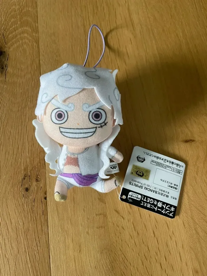 One Piece - Peluche Monkey D. Luffy Gear 5 Nika 13 cm