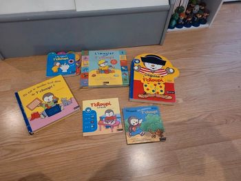 Lot de 6 livres t'choupi