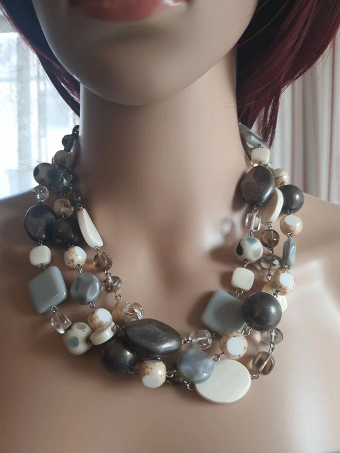 Magnifique Collier en pierre Riverstone - photo numéro 2