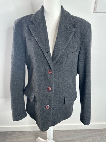 Veste blazer en laine vierge Kiabi décade Vintage T44 XXL