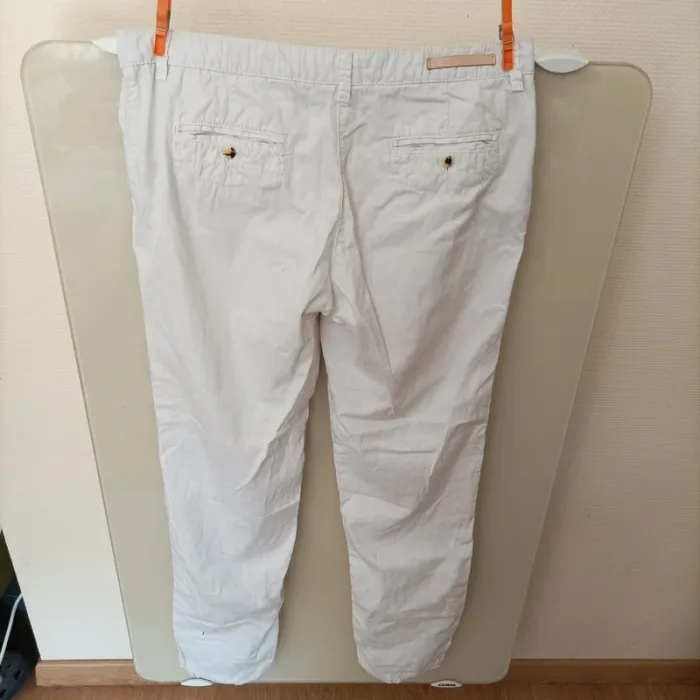 Pantalon/jean blanc Kookaï - photo numéro 3
