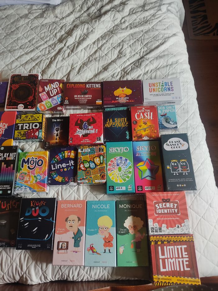 LIRE L'ANNONCE - Lot 40 jeux de société neufs - à l'unité ou en lot - photo numéro 3