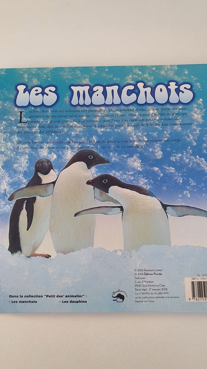 Les manchots - photo numéro 3