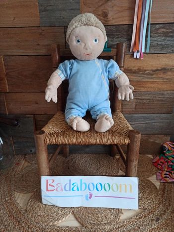 Peluche poupon bébé Ikea lekkamrat tbe