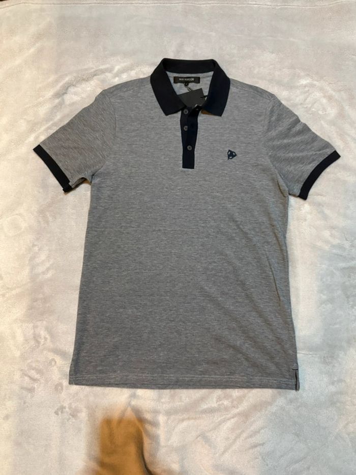 Roy Robson - Polo Gris chiné, taille M - photo numéro 3