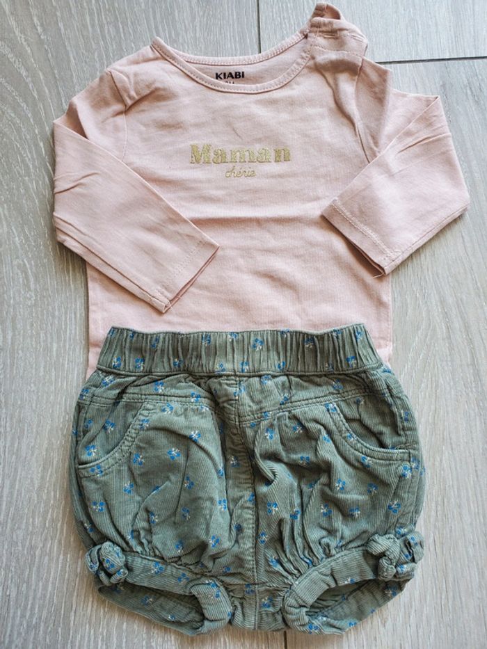 Lot 7 vêtements bébé fille 3 mois