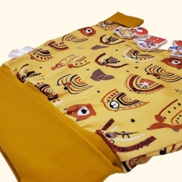 Arc-en-ciel sur la forêt - Pantalon évolutif 100% Jersey - 12-24 mois - photo numéro 2