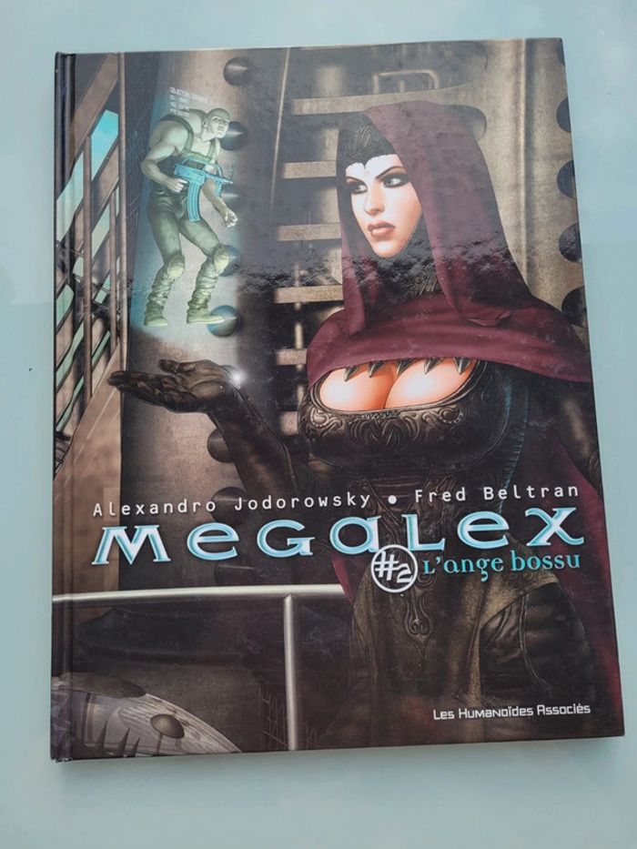 BD Megalex, Les Humanoïdes Associés, tomes 1 et 2 en EO cotées, dédicacées + ex-libris - photo numéro 12