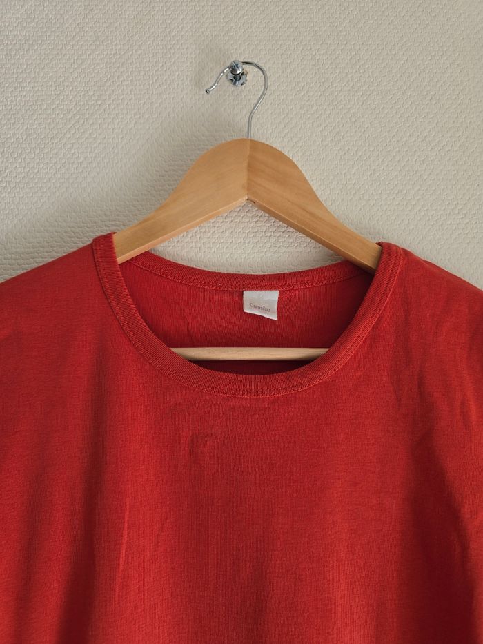 Tee-shirt manches courtes - Taille 38 - Camaïeu - photo numéro 2