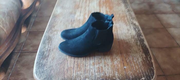 Bottines  en daim