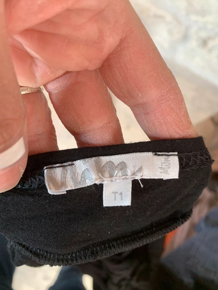 Haut manches courtes et dos nu taille 1 - photo numéro 4