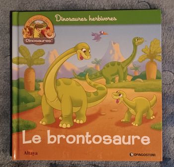 Livre "le brontosaure"