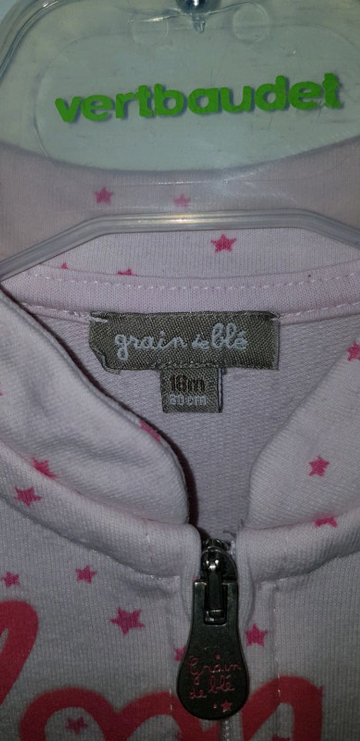 Ensemble 2 pieces 18 mois grain de blé - photo numéro 3