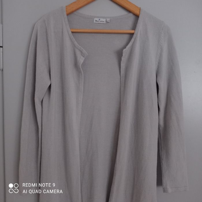 Long gilet gris t36/38 - photo numéro 2