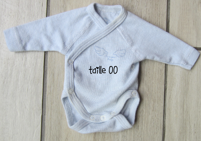 Lot de 2 bodies pour bébé prématuré (42 cm) - photo numéro 5