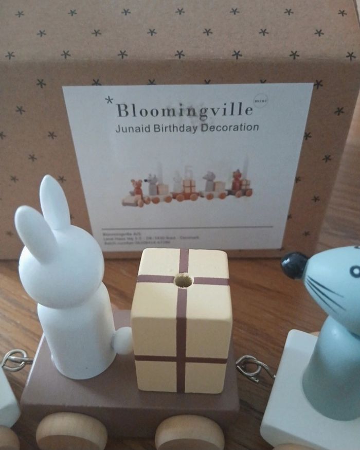 Bloomingville train en bois - photo numéro 3