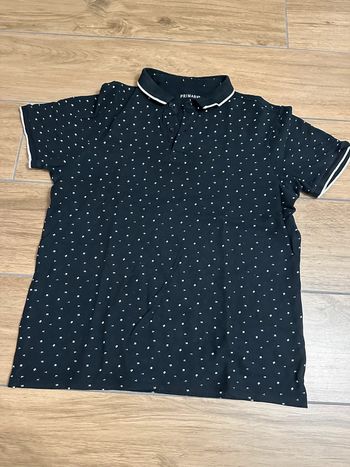 T shirt polo noir