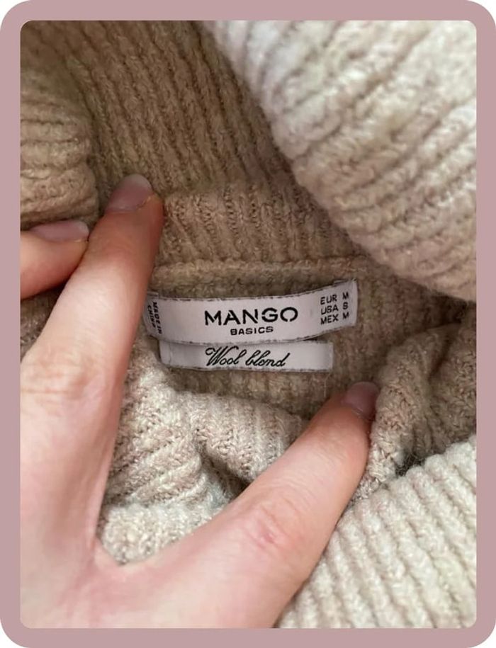 Robe pull en laine col roulé - photo numéro 3