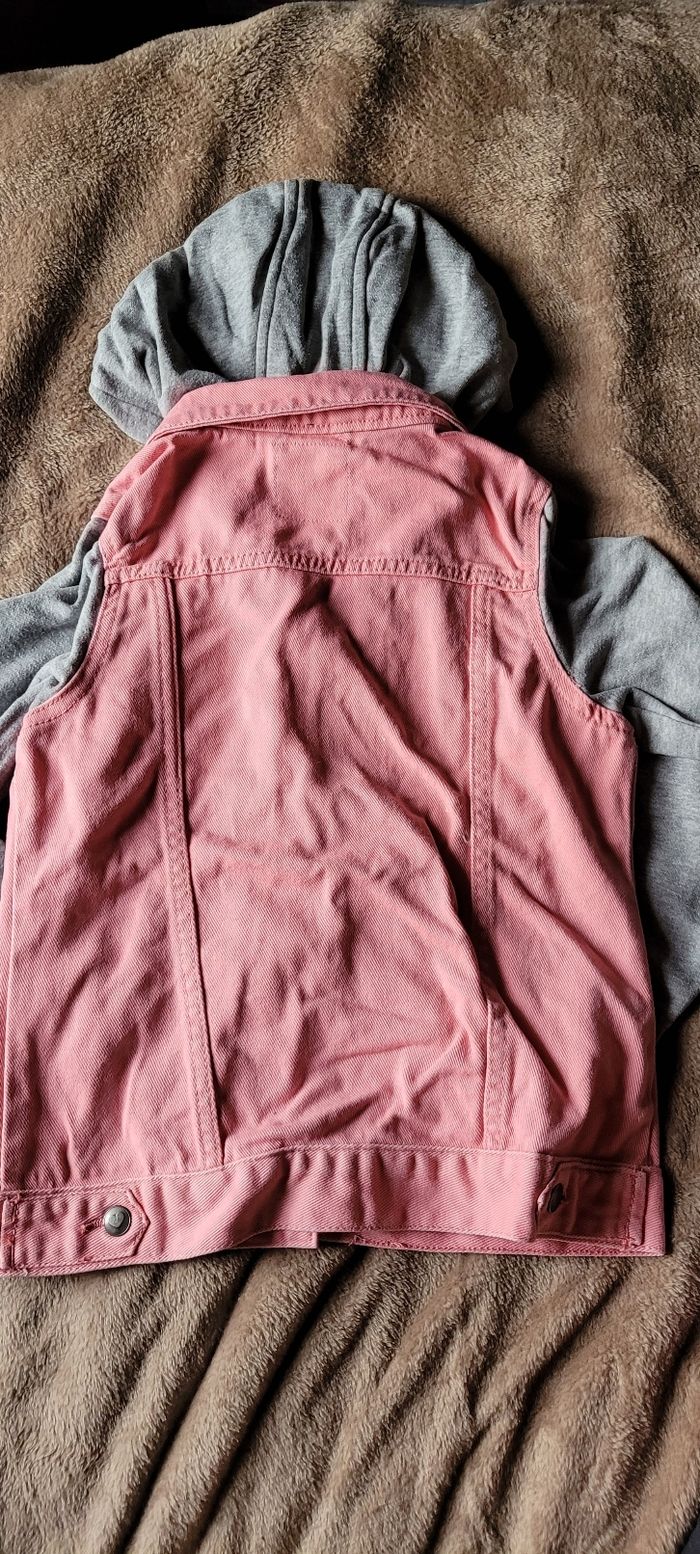 Veste en jean's avec capuche - photo numéro 4