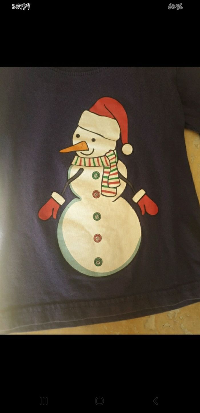 haut manches longues noel 12 . 18 mois - photo numéro 3