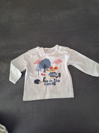 sous pull 3 mois souris