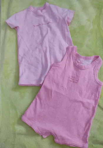 Barboteuse petit bateau bébé fille