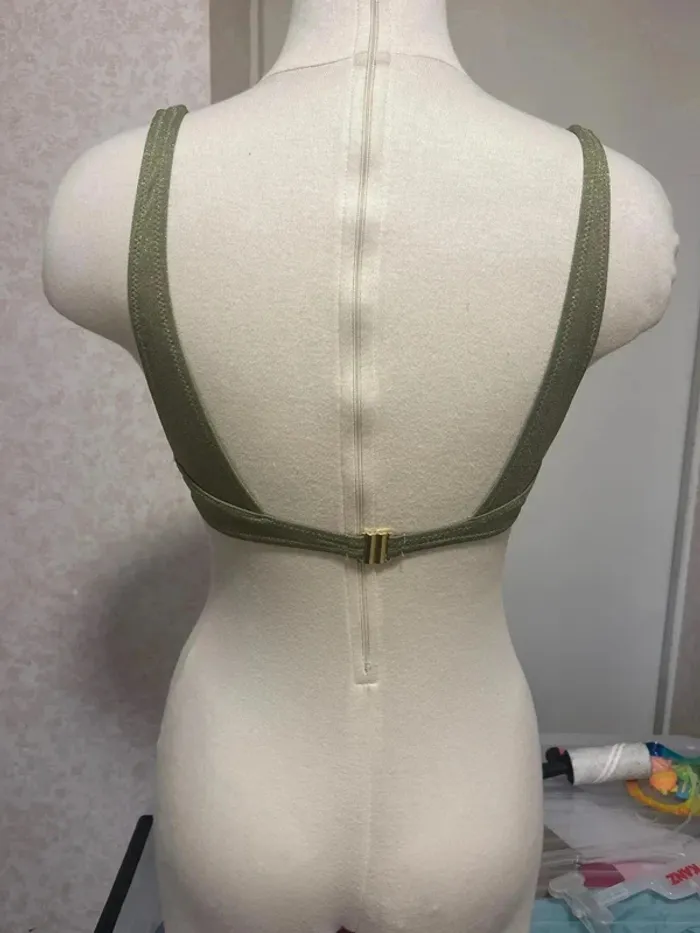 Haut de maillot de bain taille 38 marque culture sud - photo numéro 3