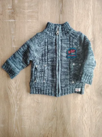 Gilet épais zippé garçon Lee Cooper