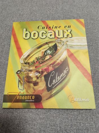 Livre cuisine en bocaux tendance recettes artemis editions