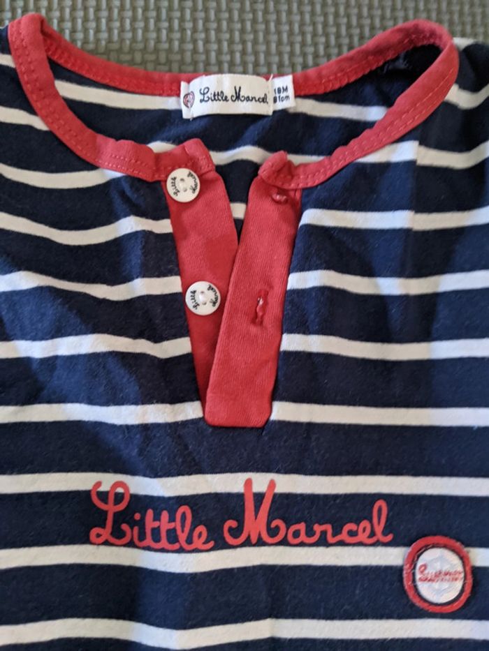 Bodys débardeur col mao little Marcel 18 mois - photo numéro 2