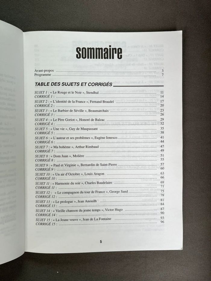 Annales sujets et corrigés Français Bac Pro - photo numéro 6