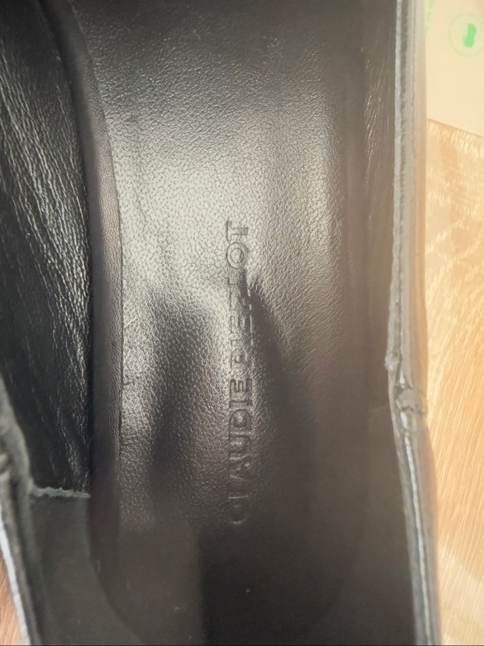 Mocassins en cuir noir Claudie Pierlot - photo numéro 5