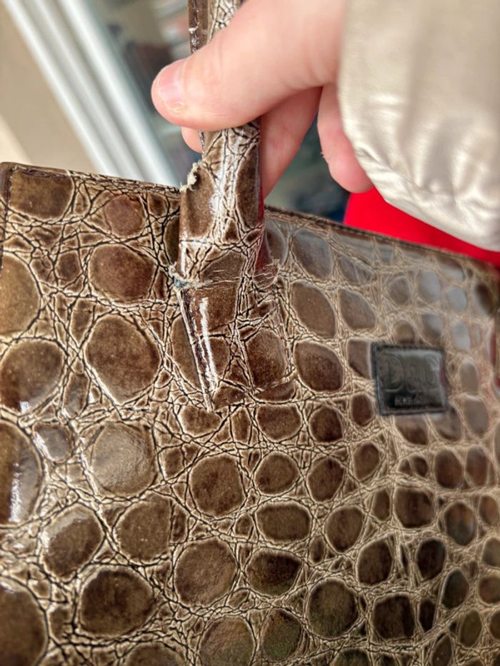 Sac dolce & gabbana motif serpent (bon état / voir descriptif) - photo numéro 9