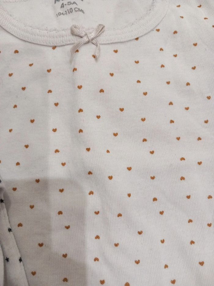 4 maillots de corps ML 4/5 ans - photo numéro 5