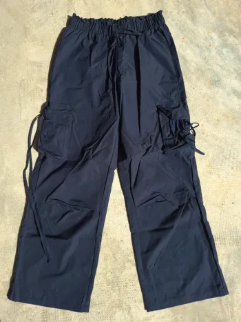 Pantalon cargo bleu marine