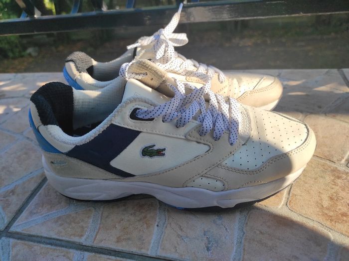 Lacoste sneakers storm 96 cuir taille 39 - photo numéro 2