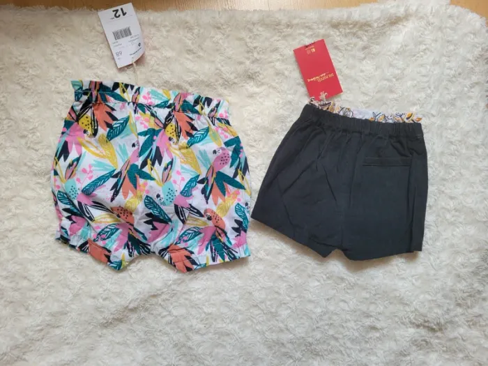 Lot short fille 6 mois - photo numéro 6